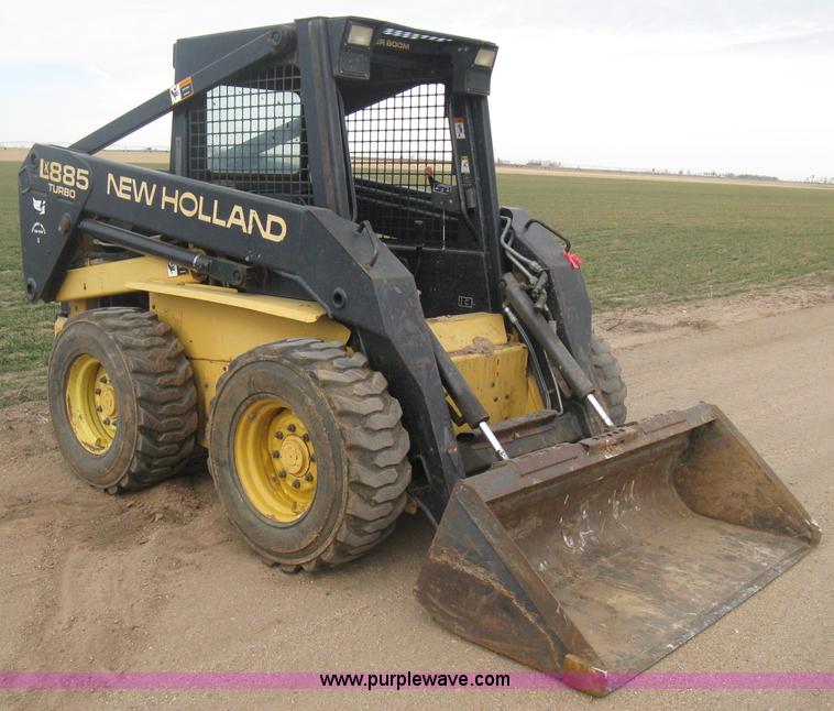 image for item E3025 1997 New Holland LX885 Turbo skid steer