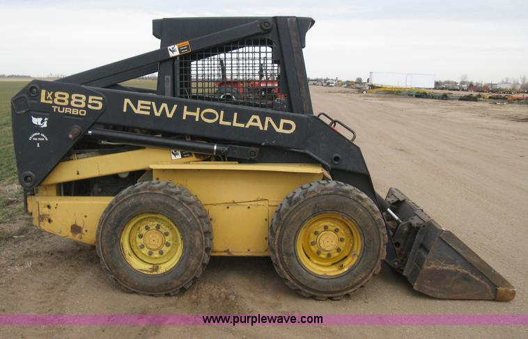 image for item E3025 1997 New Holland LX885 Turbo skid steer