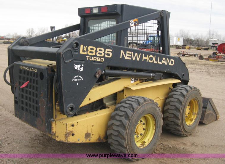 image for item E3025 1997 New Holland LX885 Turbo skid steer