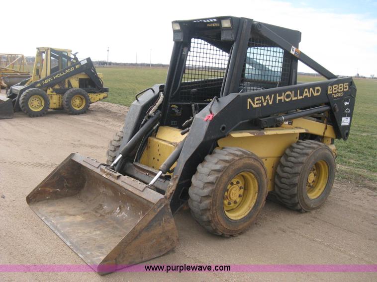 image for item E3025 1997 New Holland LX885 Turbo skid steer