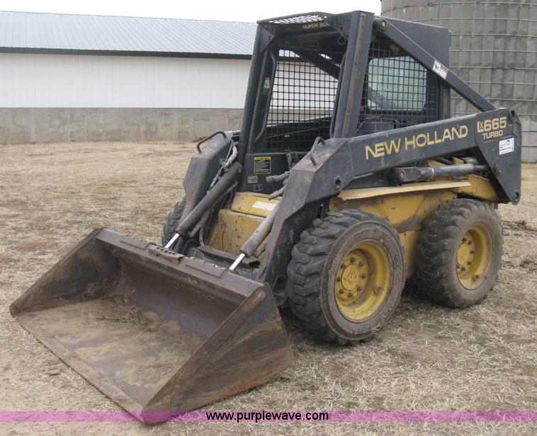 image for item E3026 1994 New Holland LX665 Turbo skid steer