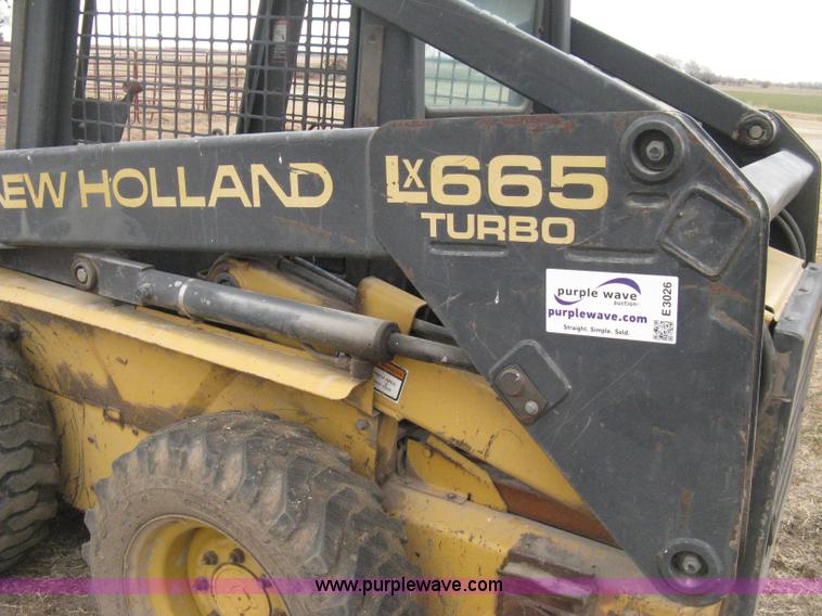 image for item E3026 1994 New Holland LX665 Turbo skid steer