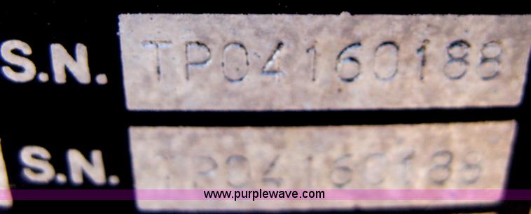 image for item E3031 1988 Teledyne/Princeton D3200S piggyback forklift