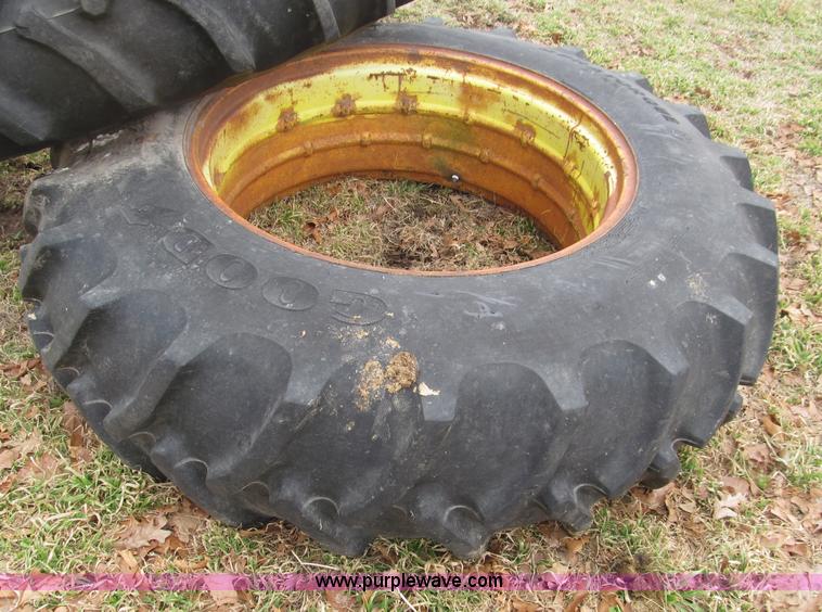 image for item F4696 18.4-38 used tires and wheels