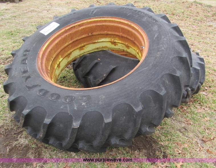image for item F4696 18.4-38 used tires and wheels