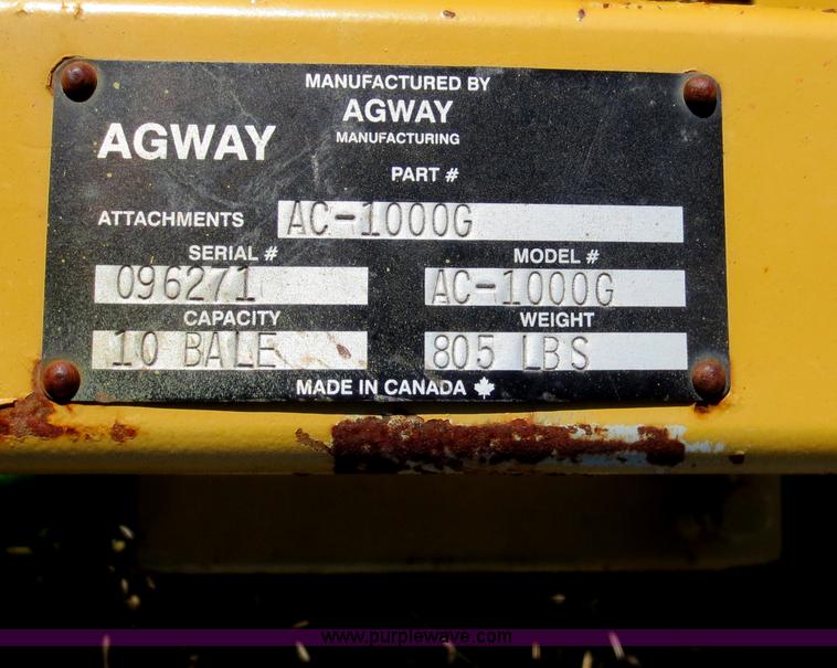 image for item F6585 Agway AC1000G bale grapple