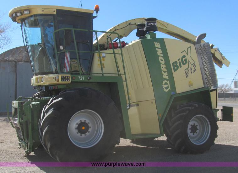 image for item G5630 2007 Krone Big X V12  chopper