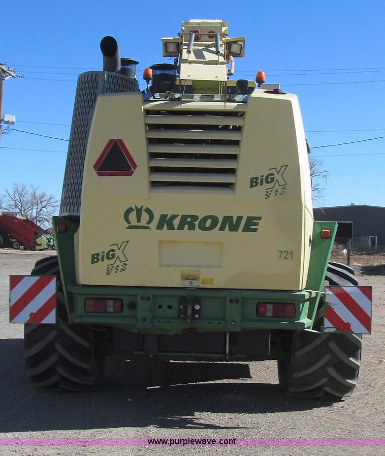 image for item G5630 2007 Krone Big X V12  chopper