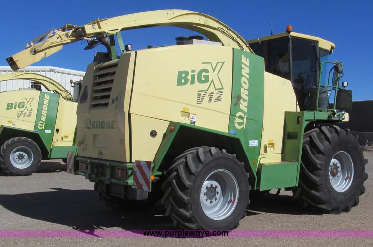 image for item G5630 2007 Krone Big X V12  chopper