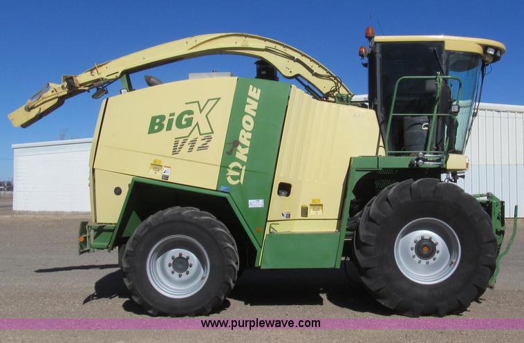 image for item G5630 2007 Krone Big X V12  chopper