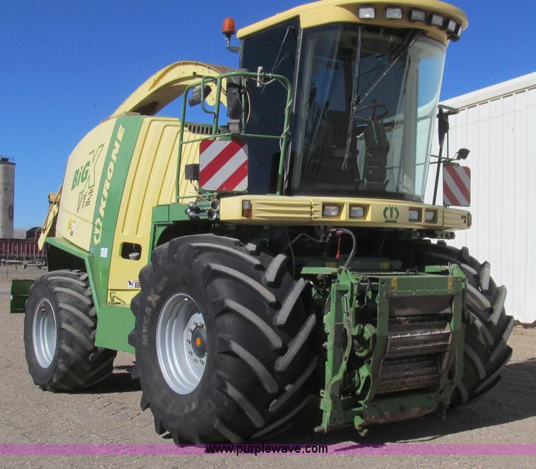 image for item G5632 2007 Krone Big X V12 chopper