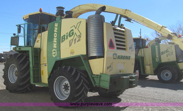 image for item G5632 2007 Krone Big X V12 chopper