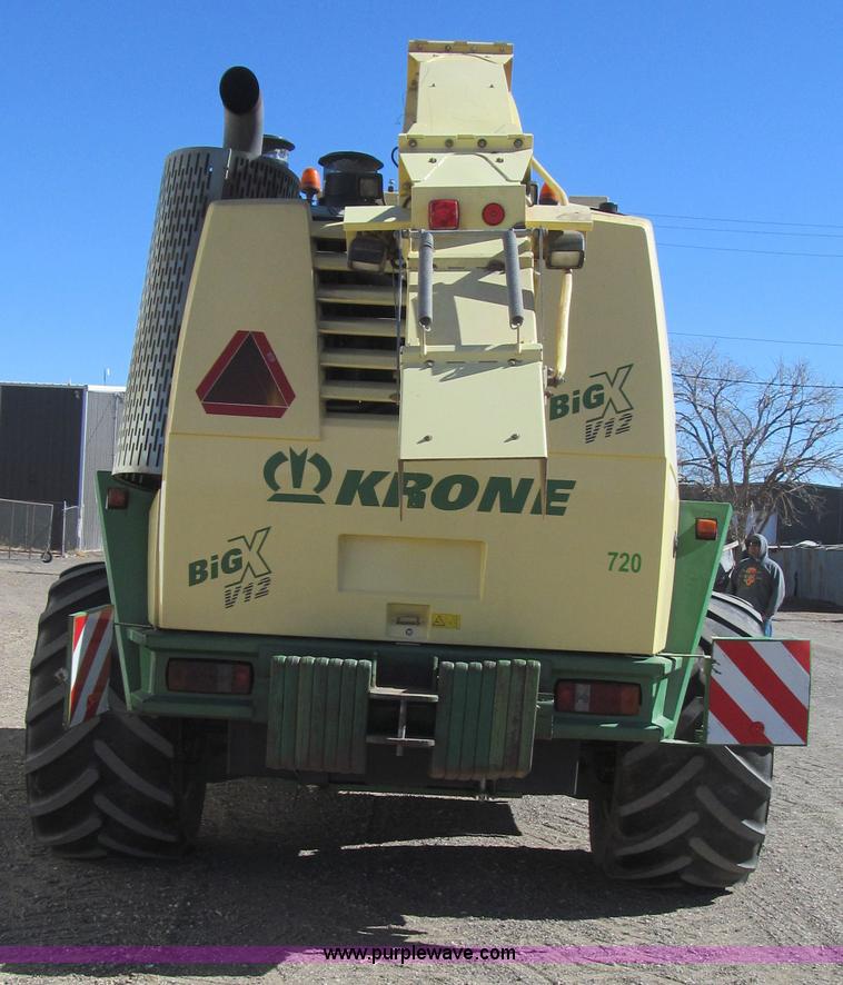 image for item G5632 2007 Krone Big X V12 chopper