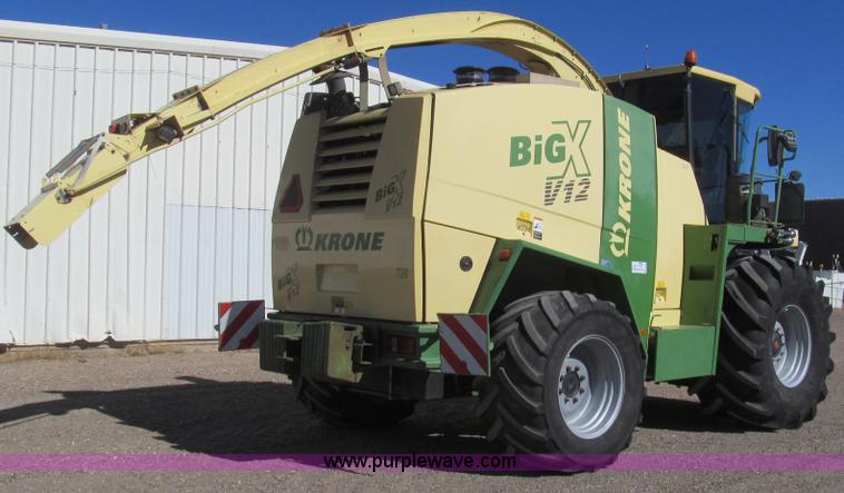 image for item G5632 2007 Krone Big X V12 chopper