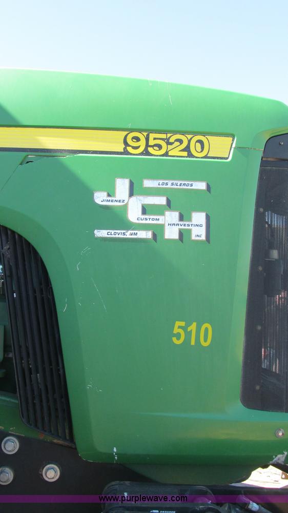 image for item G5634 2002 John Deere 9520 tractor