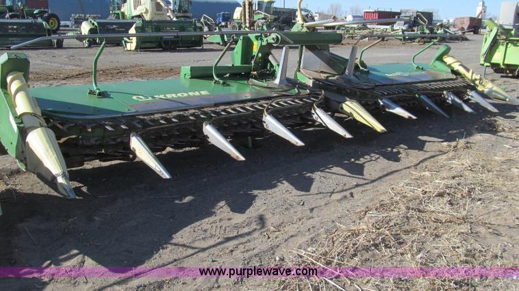 image for item G5637 2008 Krone EasyCollect 9000 head