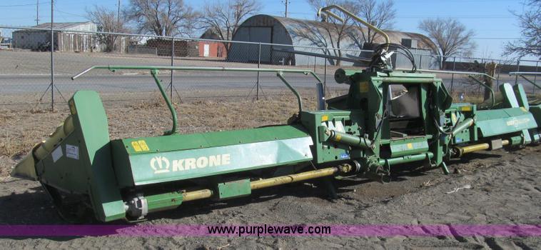 image for item G5637 2008 Krone EasyCollect 9000 head