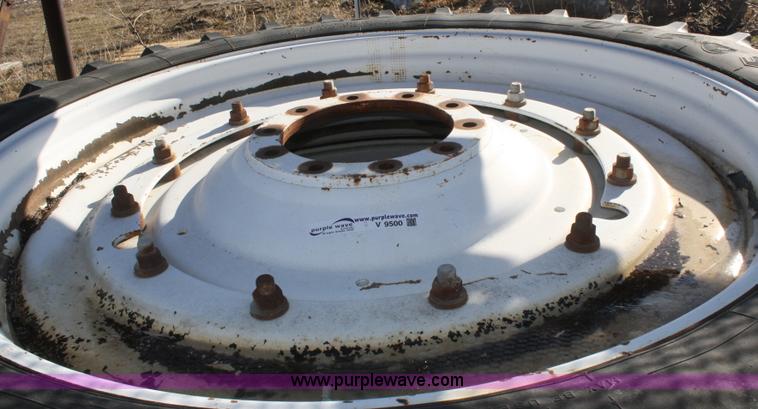 image for item V9500 (4) Firestone 320/90R50 tires and wheels