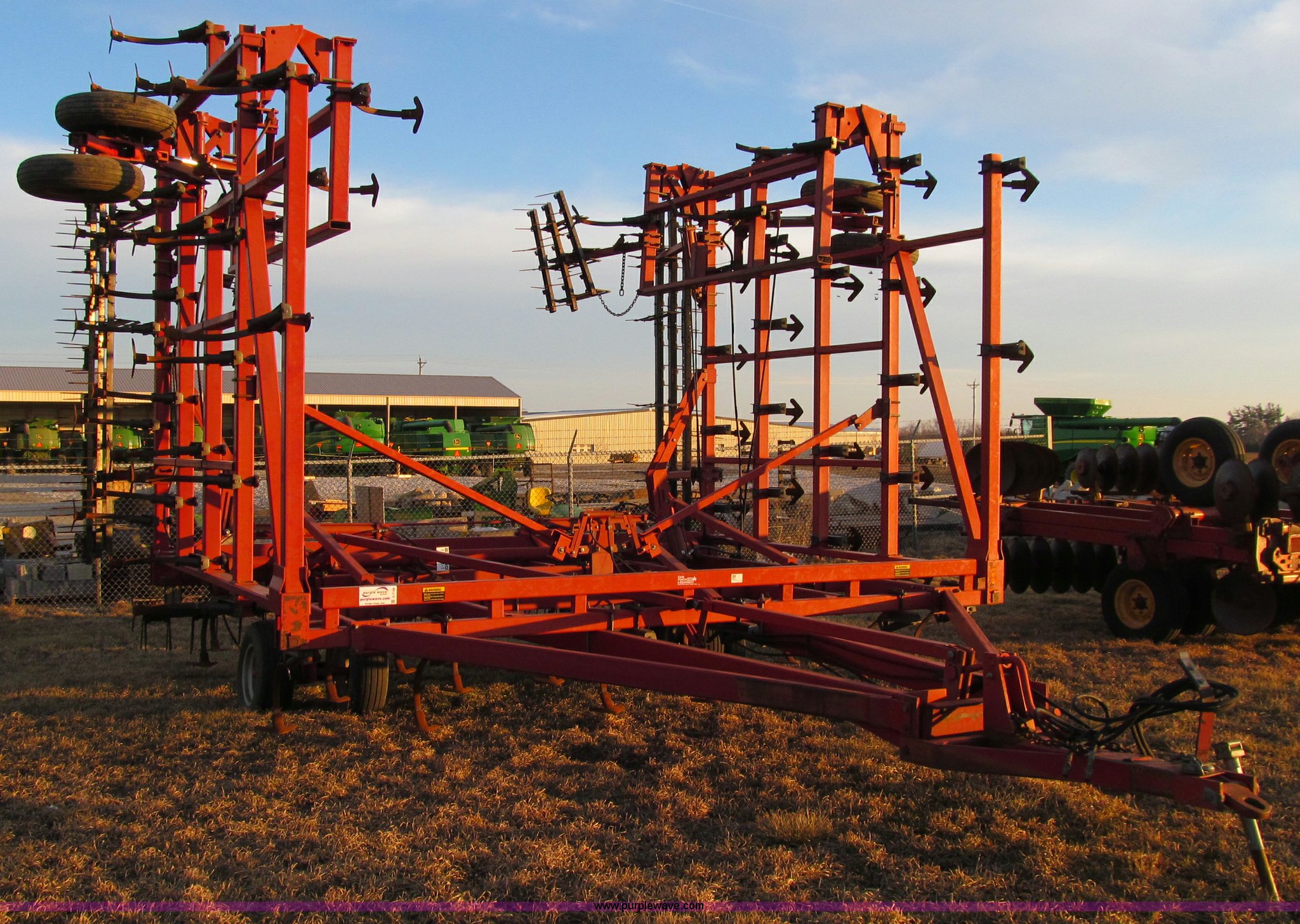 Case IH 4900 45' field cultivator in Knoxville, IA Item D7139 sold