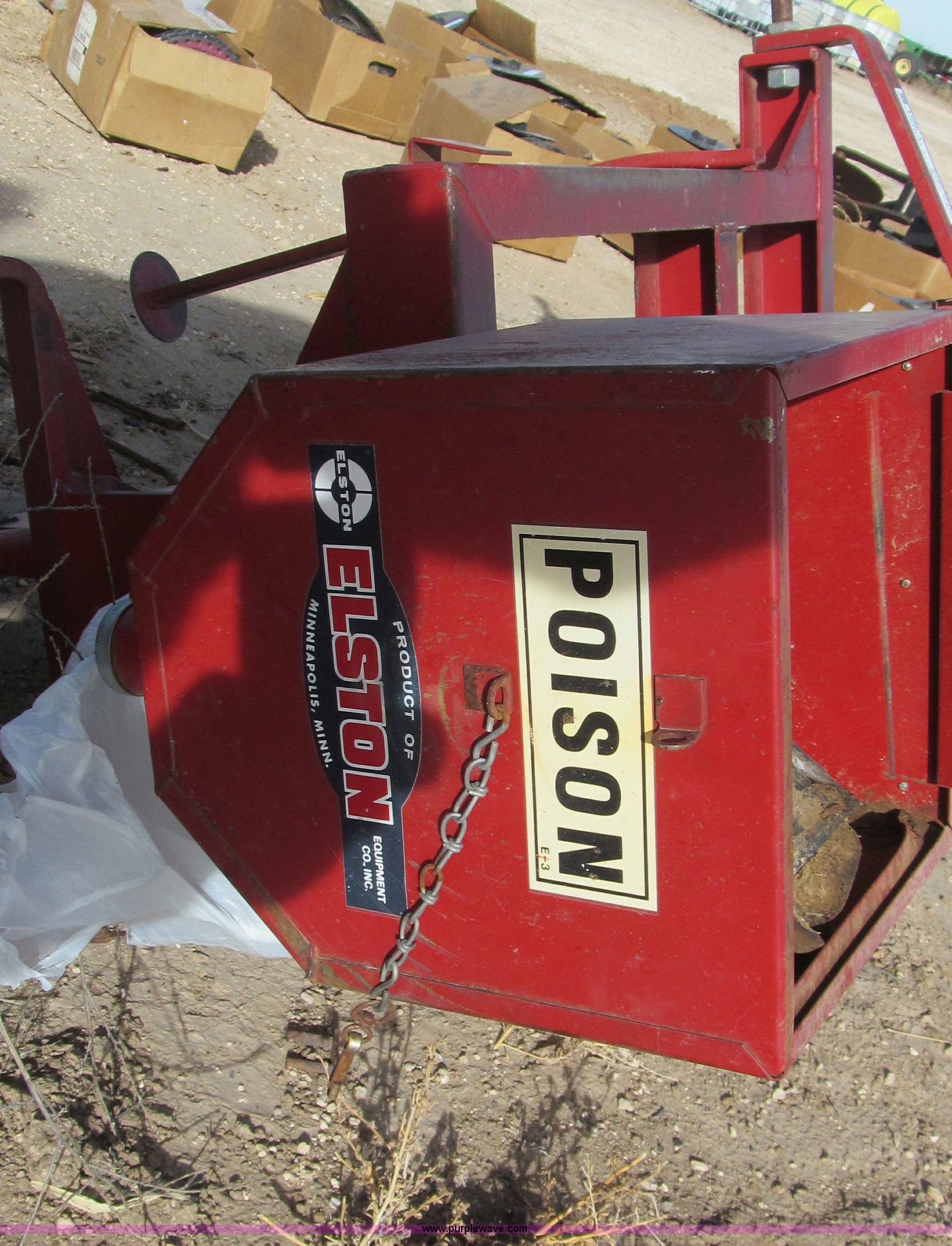 Three point Gopher poison bait applicator in Dalhart, TX Item T9051