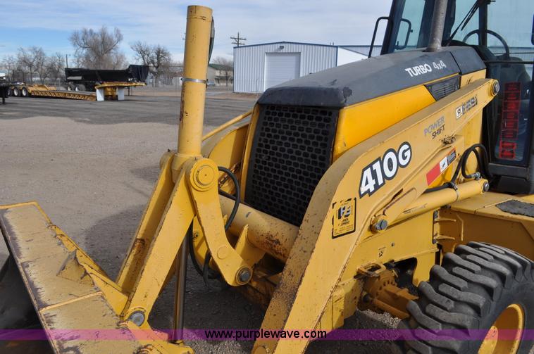 image for item C3313 2002 John Deere 410G backhoe extendahoe