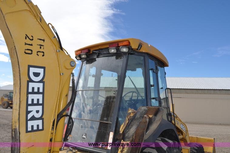image for item C3313 2002 John Deere 410G backhoe extendahoe