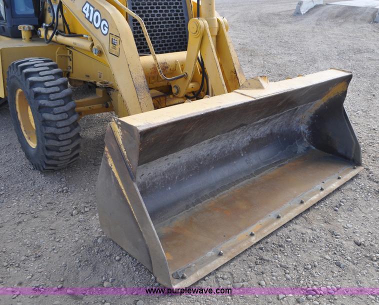 image for item C3313 2002 John Deere 410G backhoe extendahoe