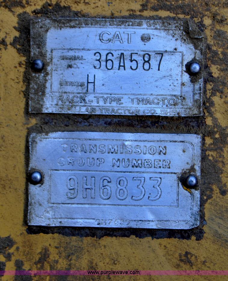 image for item C3395 1959 Caterpillar D8H dozer