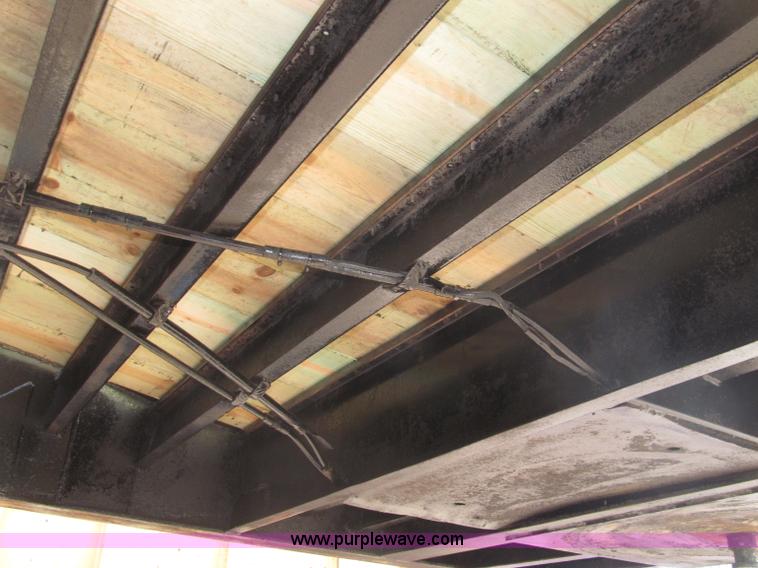 image for item B5273 1985 Trail-Eze triple axle lowboy trailer