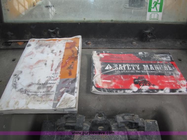 image for item B5381 2006 Case 450CT track skid steer