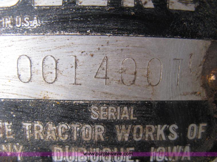 image for item B8408 1974 John Deere 860A scraper