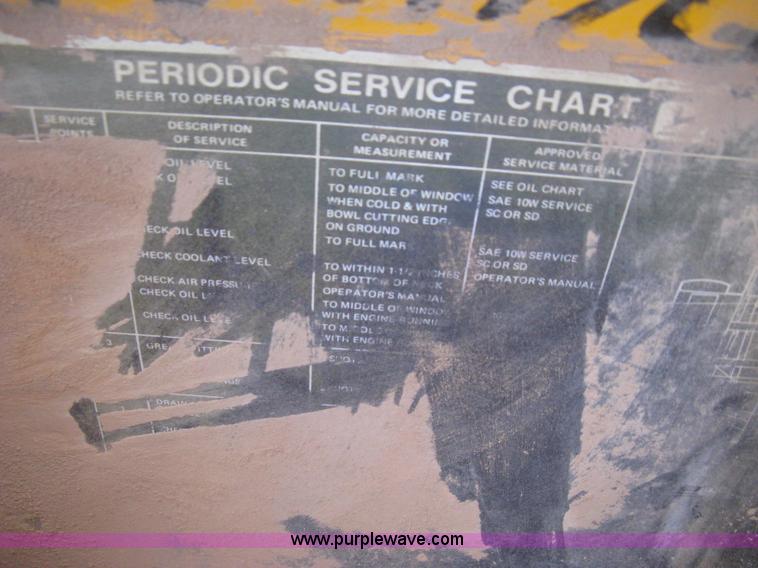 image for item B8408 1974 John Deere 860A scraper