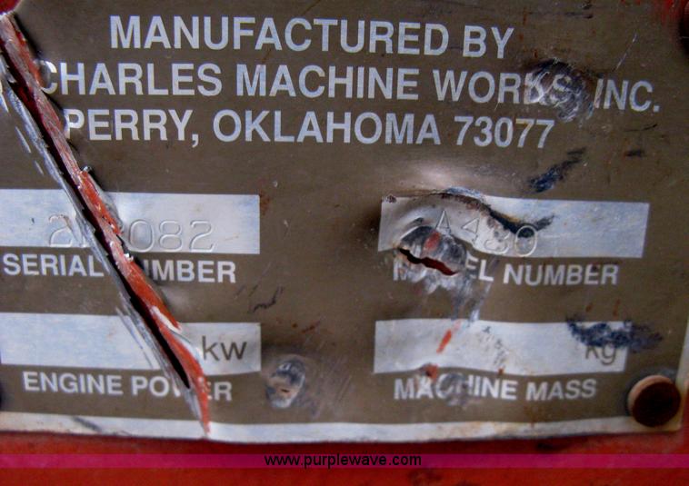 image for item E3004 1992 Ditch Witch 5110 trencher