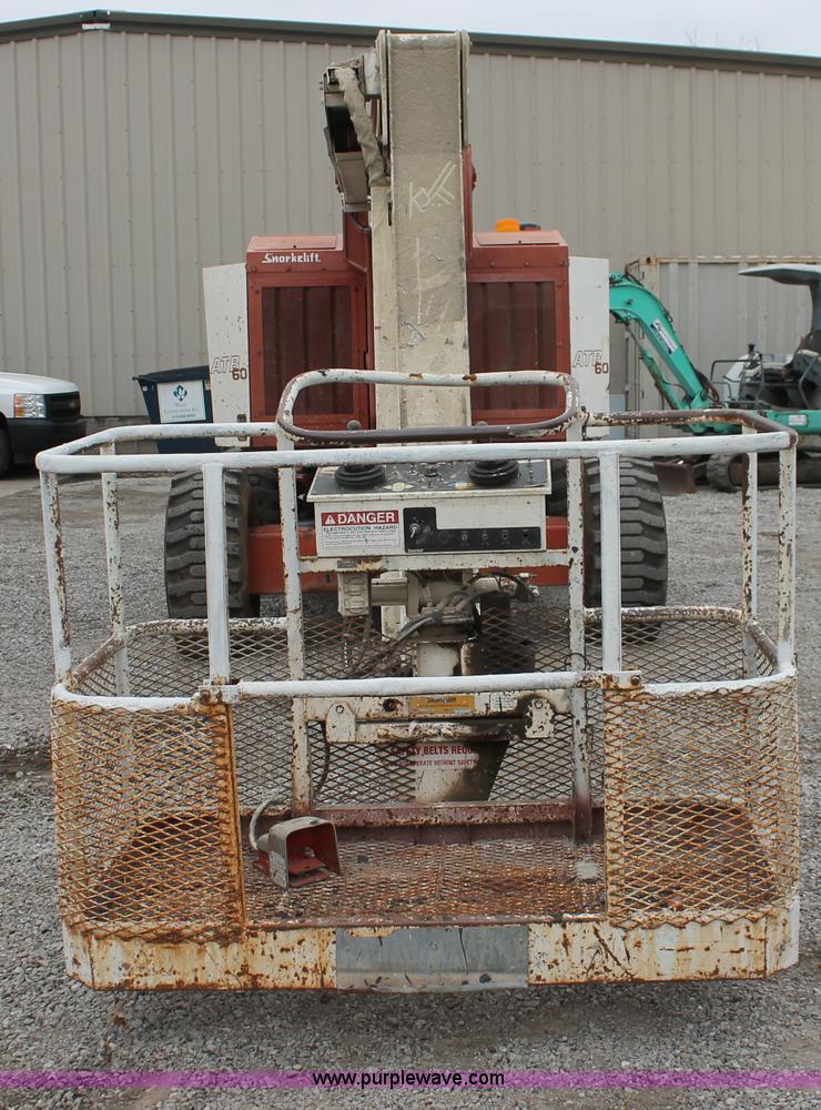 image for item E3041 Snorkel lift ATB60ALFO aerial boom lift