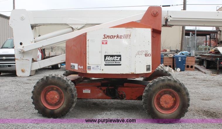 image for item E3041 Snorkel lift ATB60ALFO aerial boom lift