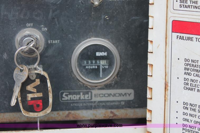 image for item E3041 Snorkel lift ATB60ALFO aerial boom lift