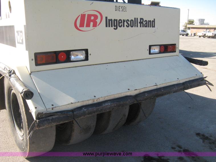 image for item E3068 2002 Ingersoll Rand PT-240R rubber tire asphalt roller