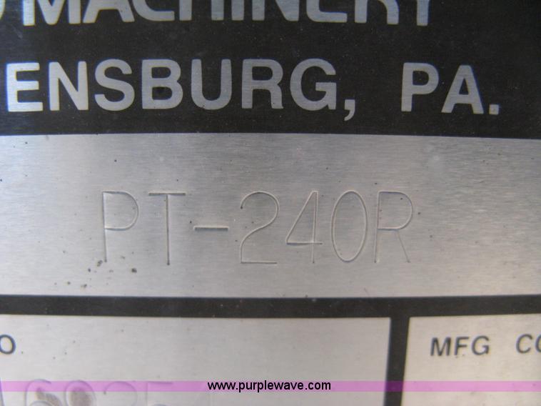 image for item E3068 2002 Ingersoll Rand PT-240R rubber tire asphalt roller