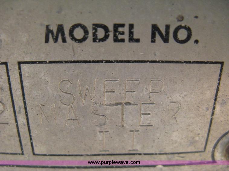 image for item E3069 1996 Waldon Sweep Master II broom