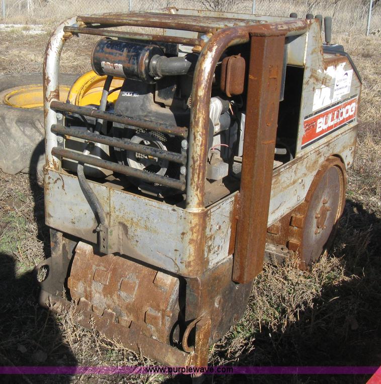 image for item E3072 Stone BD33 Bulldog pad foot compactor