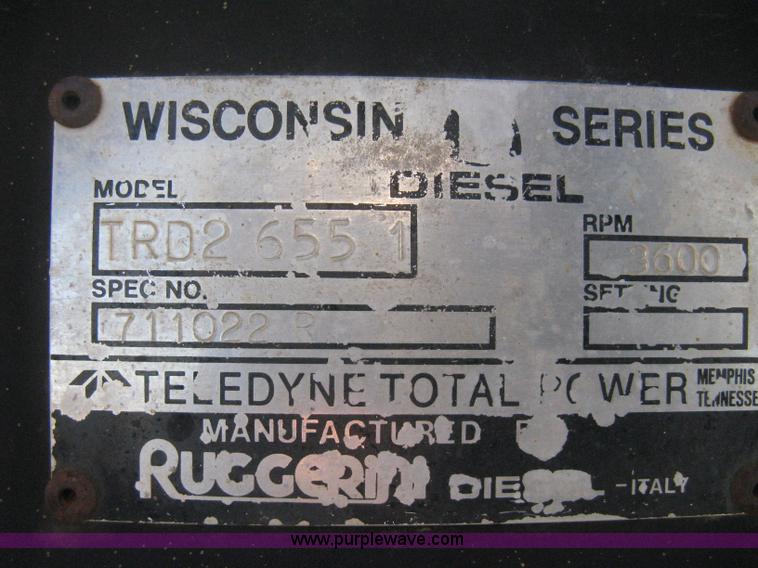 image for item E3072 Stone BD33 Bulldog pad foot compactor