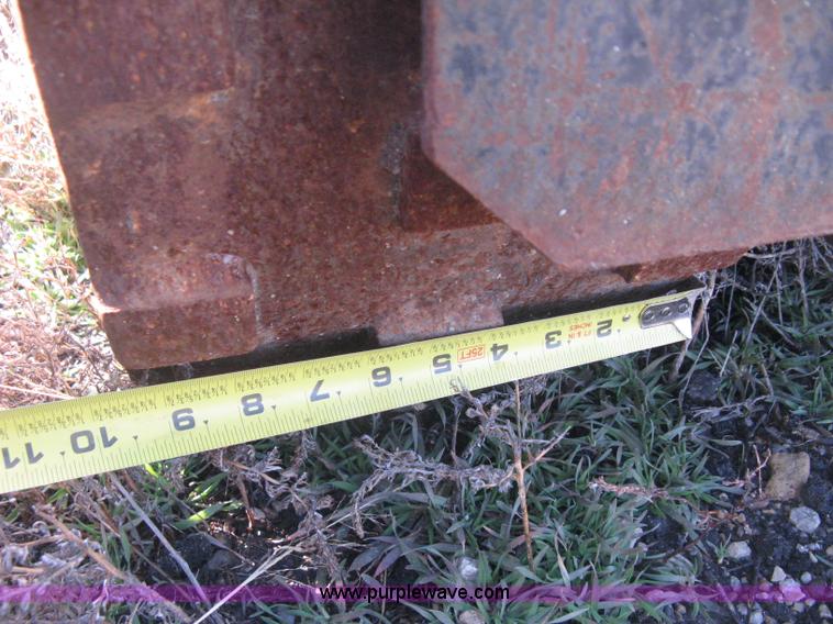 image for item E3072 Stone BD33 Bulldog pad foot compactor