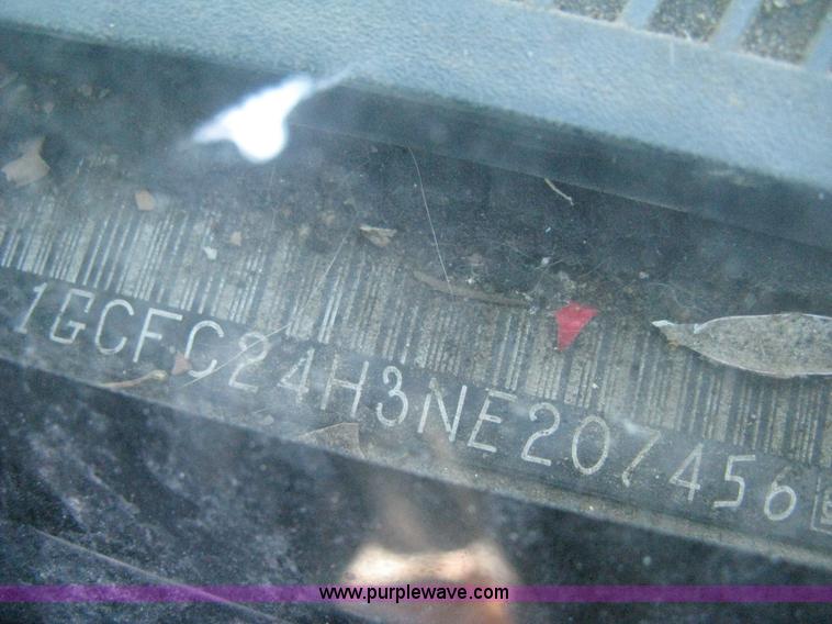 image for item E3073 1992 Chevrolet Cheyenne 2500 utility truck