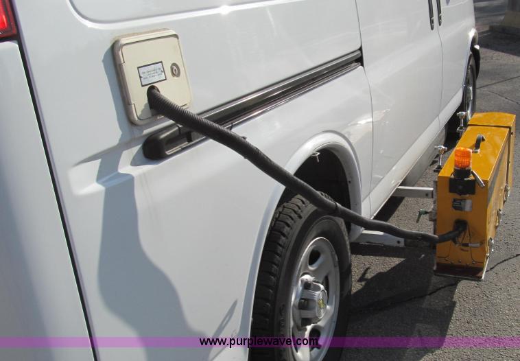 image for item E3673 Laserlux CEN30 Mobile Retroreflectometer with 2006 Chevrolet Express 1500 Cargo van