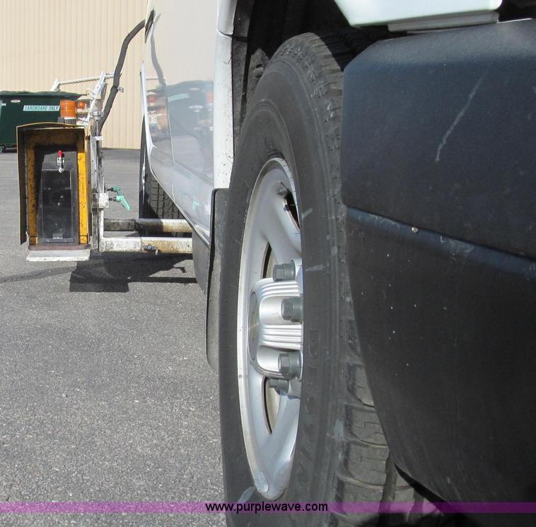 image for item E3673 Laserlux CEN30 Mobile Retroreflectometer with 2006 Chevrolet Express 1500 Cargo van