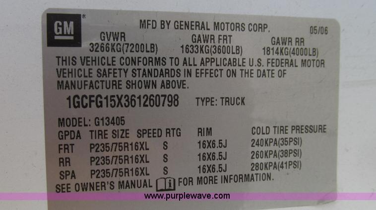 image for item E3673 Laserlux CEN30 Mobile Retroreflectometer with 2006 Chevrolet Express 1500 Cargo van