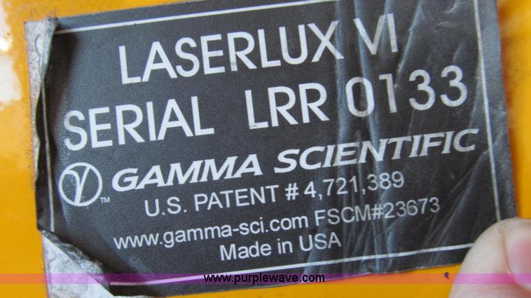 image for item E3673 Laserlux CEN30 Mobile Retroreflectometer with 2006 Chevrolet Express 1500 Cargo van