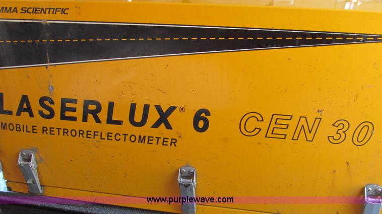 image for item E3673 Laserlux CEN30 Mobile Retroreflectometer with 2006 Chevrolet Express 1500 Cargo van