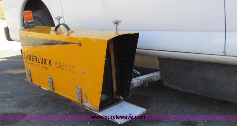 image for item E3673 Laserlux CEN30 Mobile Retroreflectometer with 2006 Chevrolet Express 1500 Cargo van
