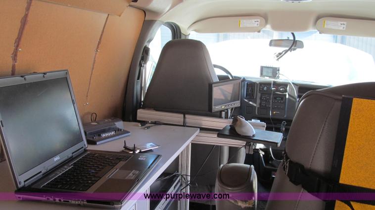 image for item E3673 Laserlux CEN30 Mobile Retroreflectometer with 2006 Chevrolet Express 1500 Cargo van